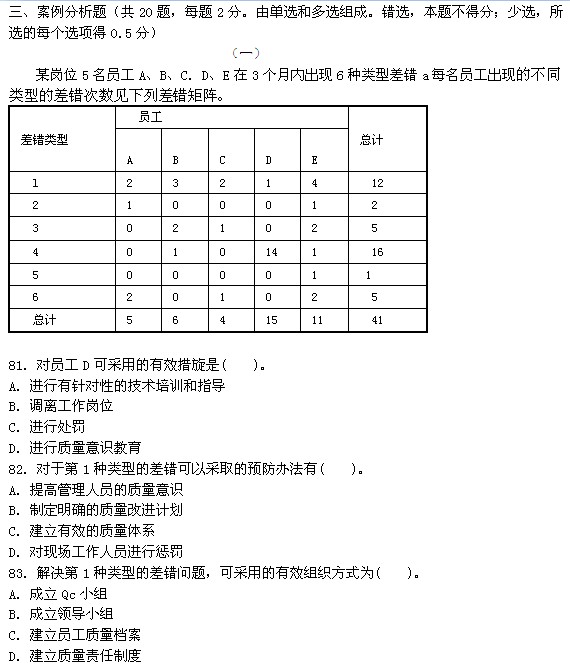 2011经济师考试《中级民航运输》考试真题及