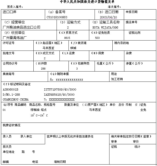 2011年报关员考试考前精选习题练习(3)