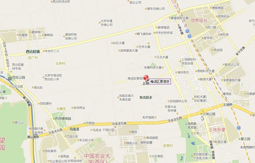 北京海淀区2012年下半年考试录用公务员面试考场路线图图片