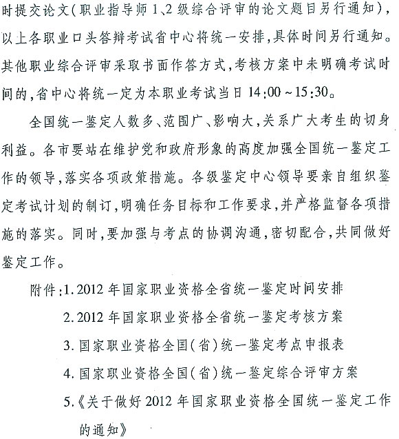 河北省2012年人力资源管理师考试报名时间4月