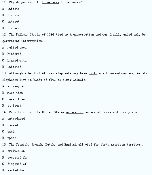 2013年职称英语考试冲刺阶段理工类模拟题(4