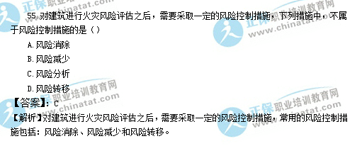 2016一级《消防安全技术综合能力》考试考点